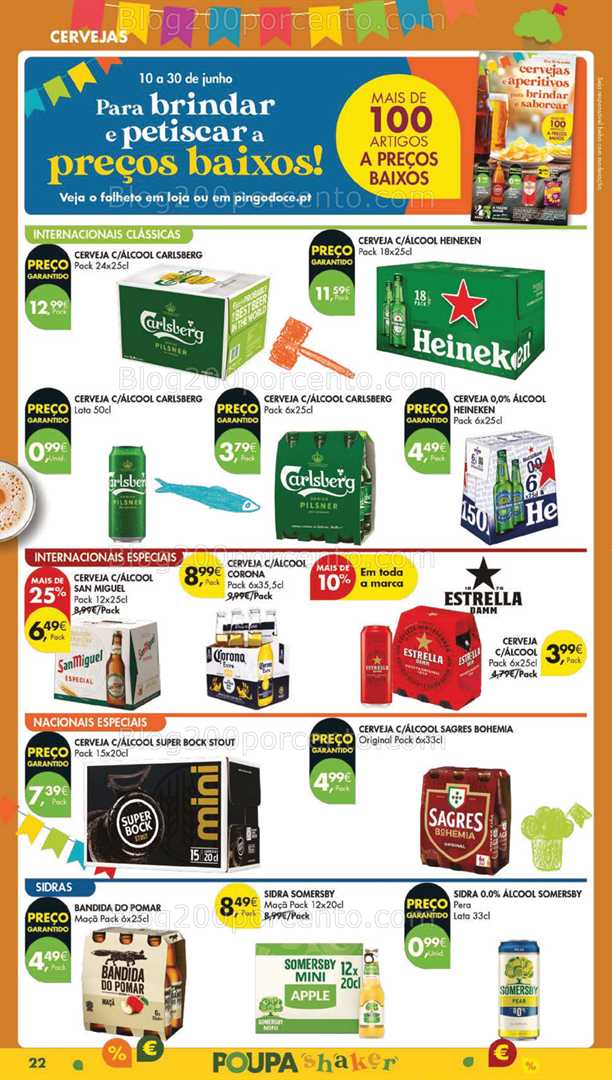 Antevisão Folheto PINGO DOCE Lojas Grandes Promoções de 17 a 25 junho all