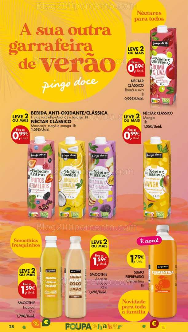 Antevisão Folheto PINGO DOCE Lojas Grandes Promoções de 17 a 25 junho all
