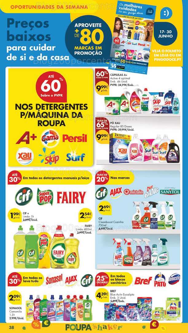 Antevisão Folheto PINGO DOCE Lojas Grandes Promoções de 17 a 25 junho all