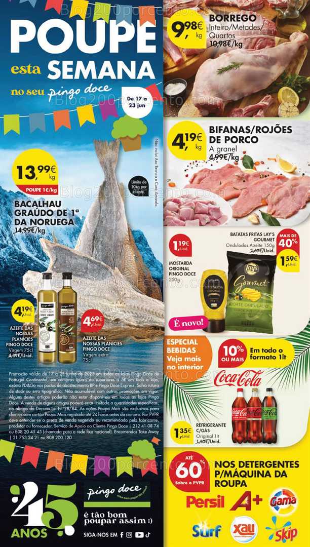 Antevisão Folheto PINGO DOCE Lojas Grandes Promoções de 17 a 25 junho all