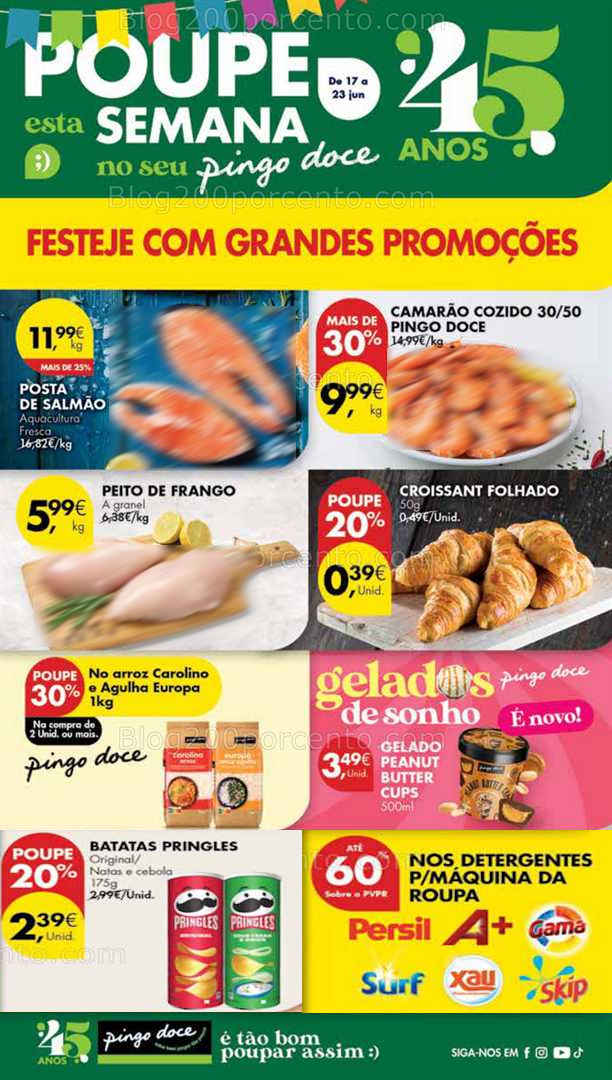 Antevisão Folheto PINGO DOCE Madeira Promoções de 17 a 25 junho all