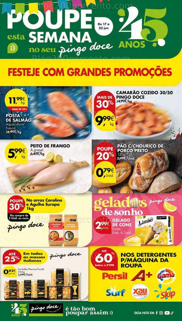 Antevisão Folheto PINGO DOCE Lojas Pequenas Promoções de 17 a 23 junho all