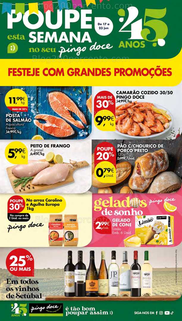 Antevisão Folheto PINGO DOCE Lojas Pequenas Promoções de 17 a 23 junho all