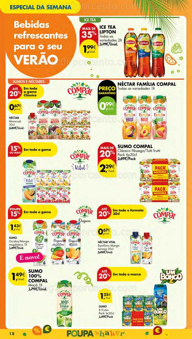 Antevisão Folheto PINGO DOCE Lojas Pequenas Promoções de 17 a 23 junho all