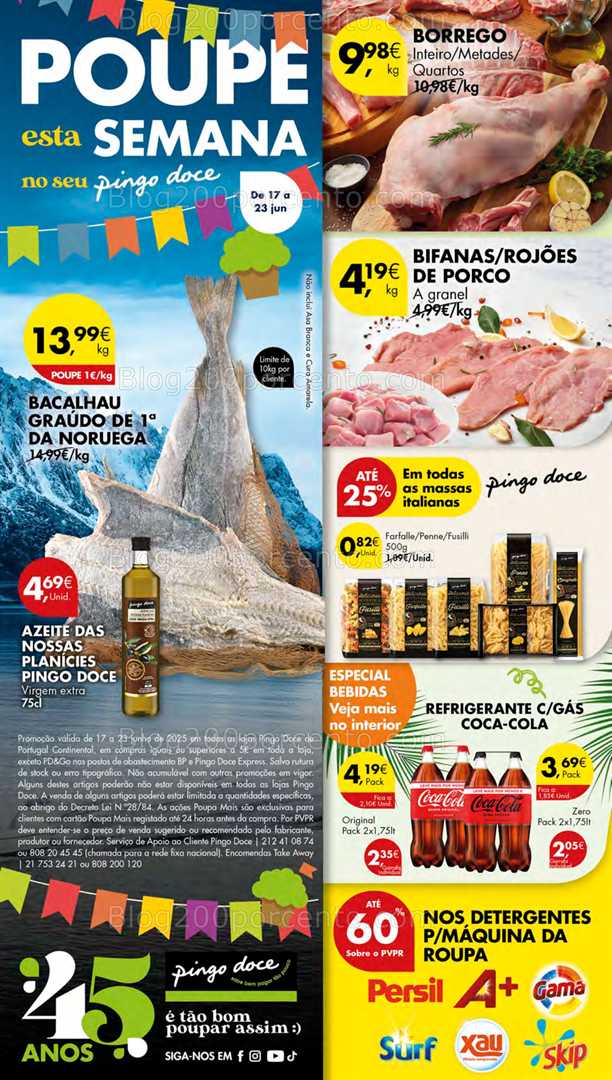 Antevisão Folheto PINGO DOCE Lojas Pequenas Promoções de 17 a 23 junho all