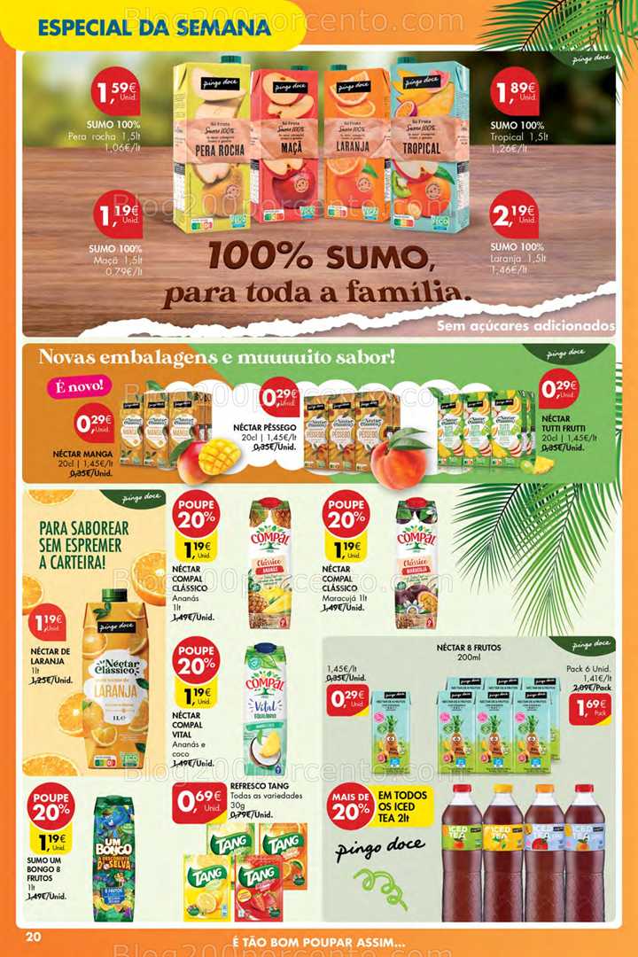 Antevisão Folheto PINGO DOCE Açores Promoções de 19 a 25 junho all