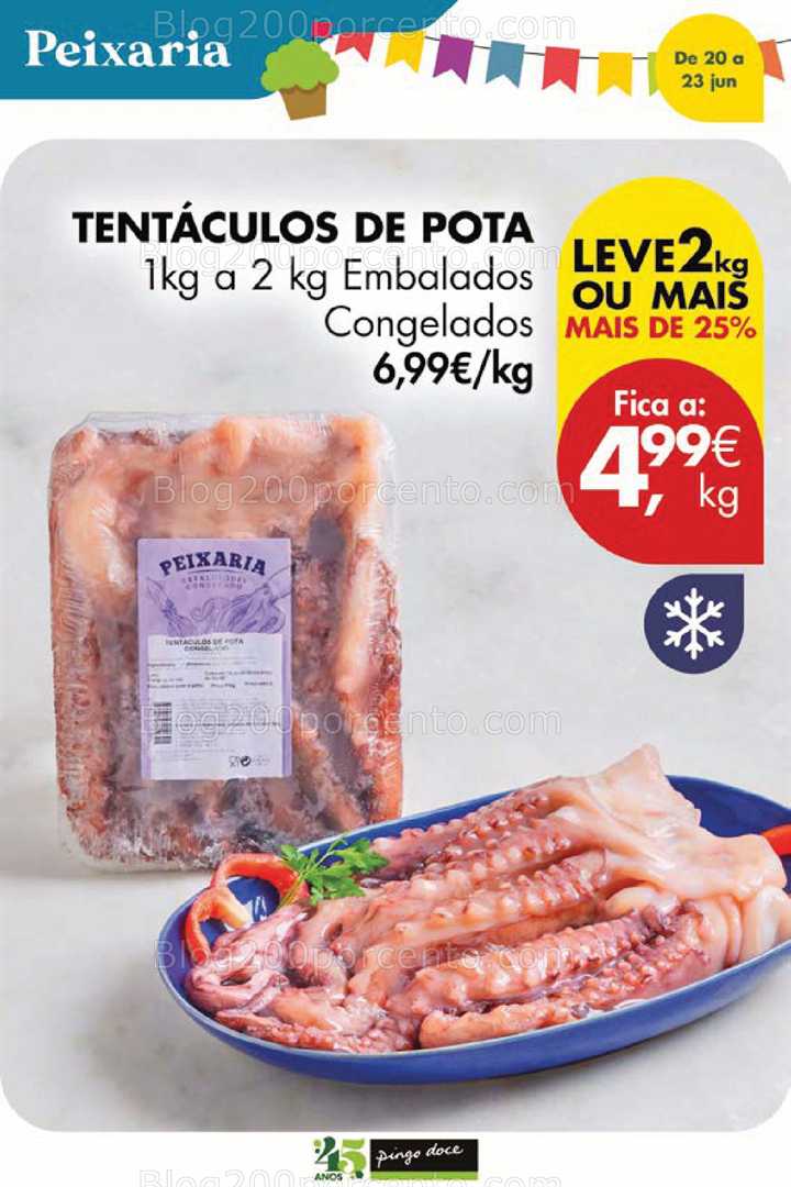 Antevisão Folheto PINGO DOCE Promoções Fim de Semana - 20 a 23 junho all