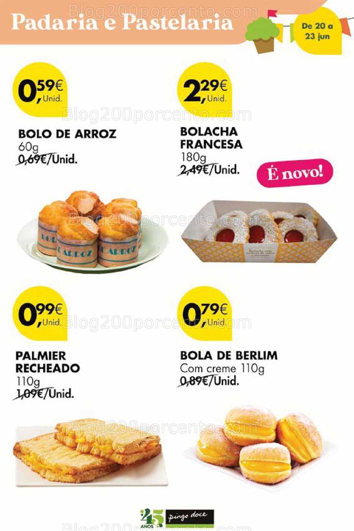 Antevisão Folheto PINGO DOCE Promoções Fim de Semana - 20 a 23 junho all