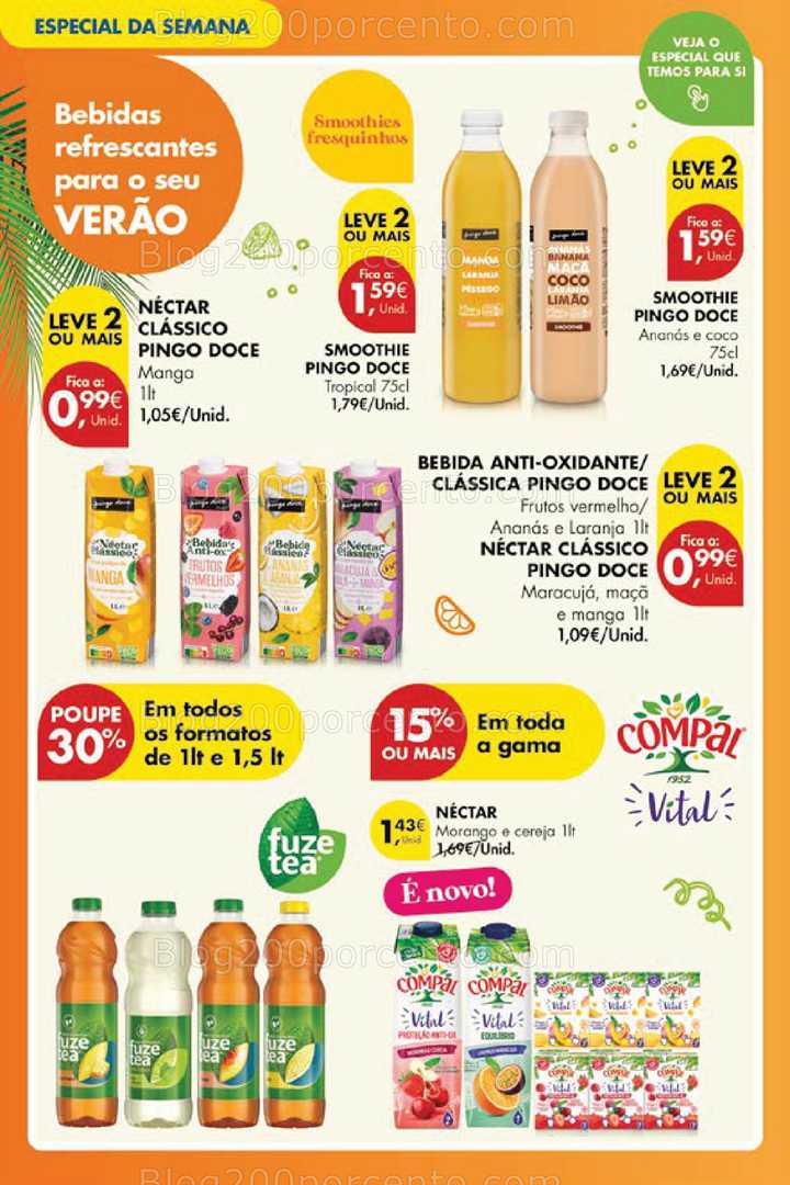 Antevisão Folheto PINGO DOCE Promoções Fim de Semana - 20 a 23 junho all