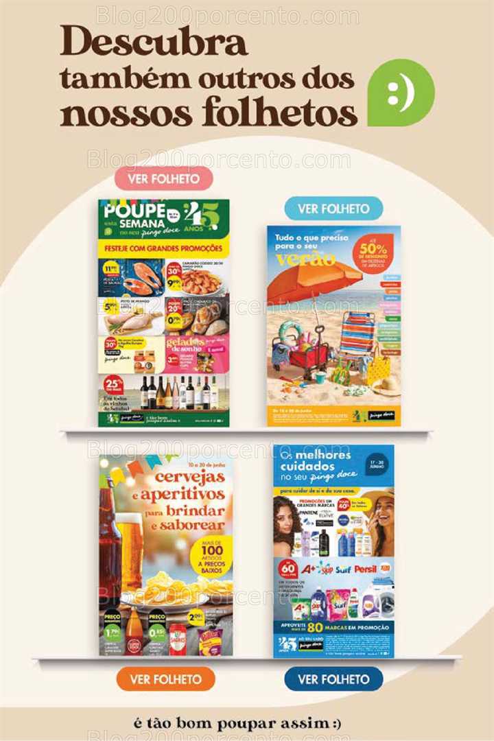Antevisão Folheto PINGO DOCE Promoções Fim de Semana - 20 a 23 junho all
