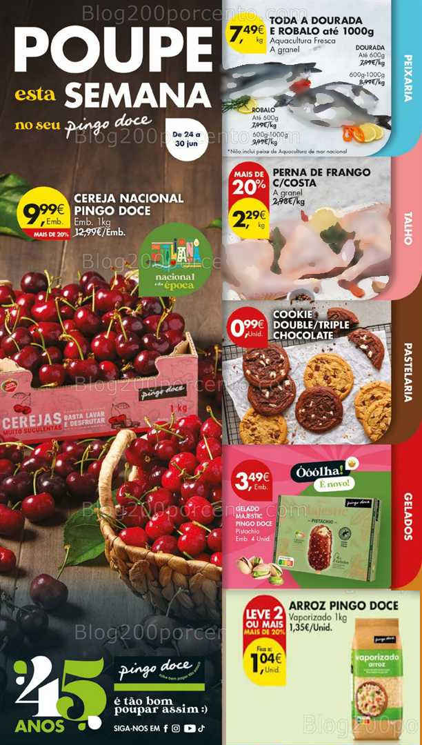 Antevisão Folheto PINGO DOCE Lojas Grandes Promoções de 24 a 30 junho all
