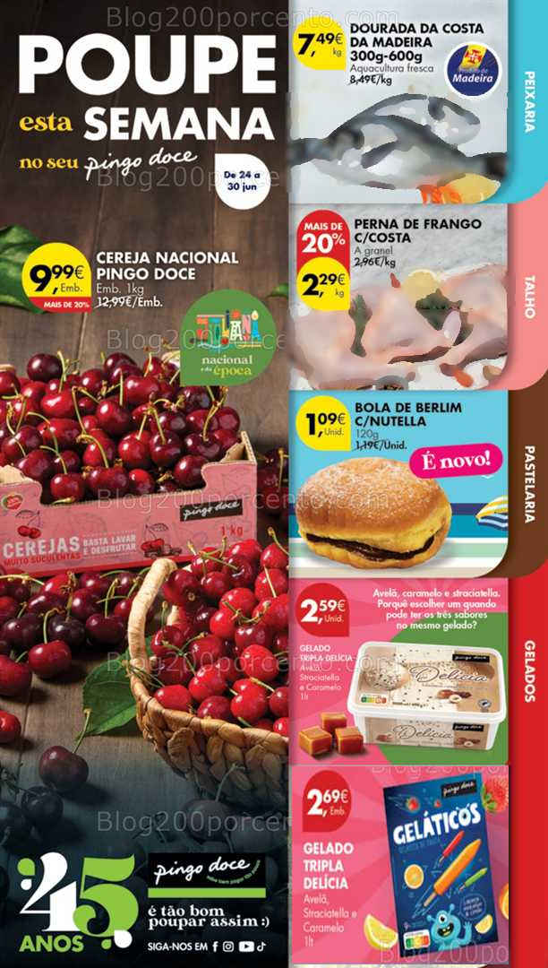 Antevisão Folheto PINGO DOCE Madeira Promoções de 24 a 30 junho all