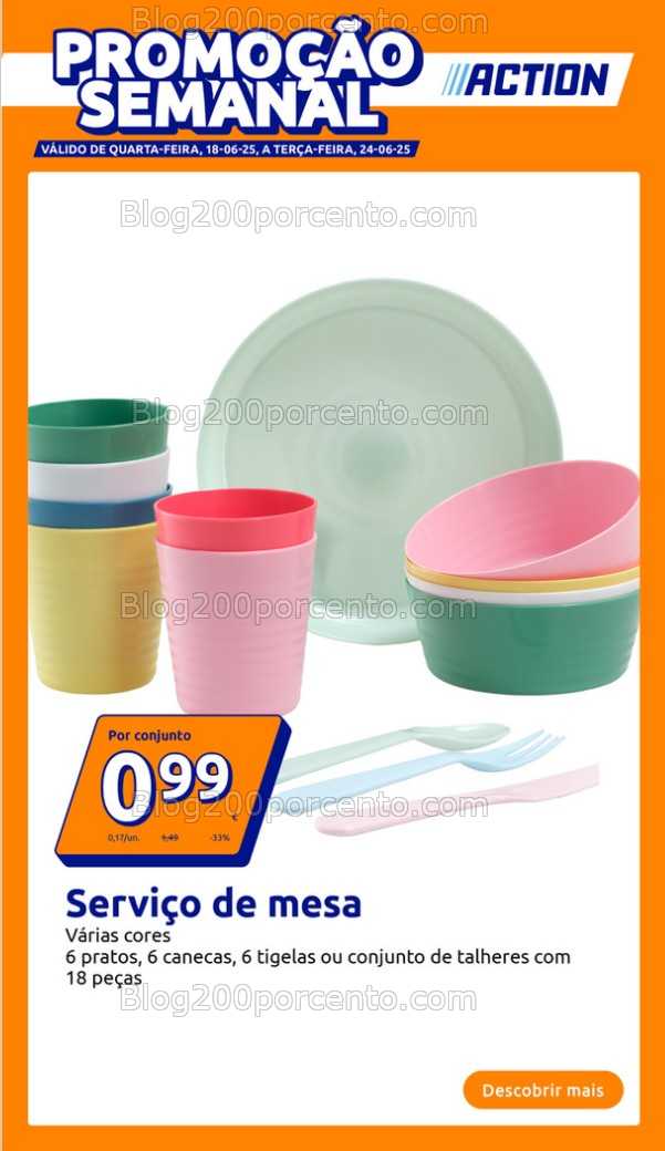 Antevisão Folheto ACTION Promoções de 18 A 24 junho