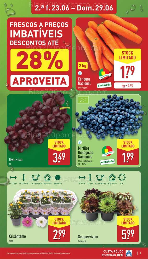 Antevisão Folheto ALDI Promoções de 23 a 29 junho all