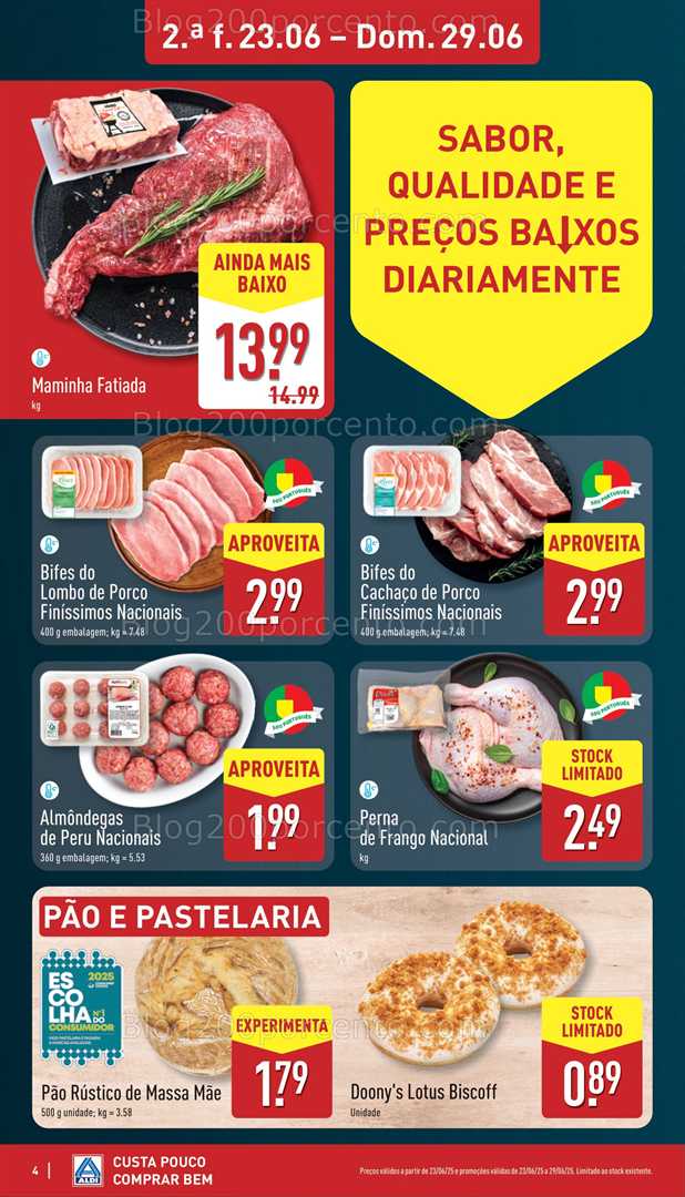 Antevisão Folheto ALDI Promoções de 23 a 29 junho all