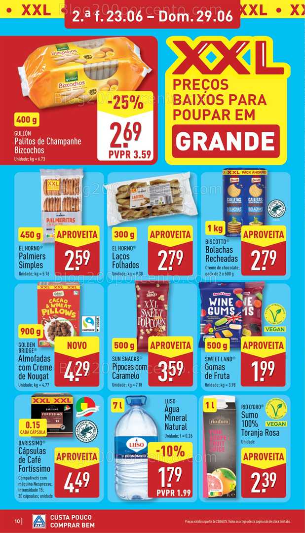Antevisão Folheto ALDI Promoções de 23 a 29 junho all