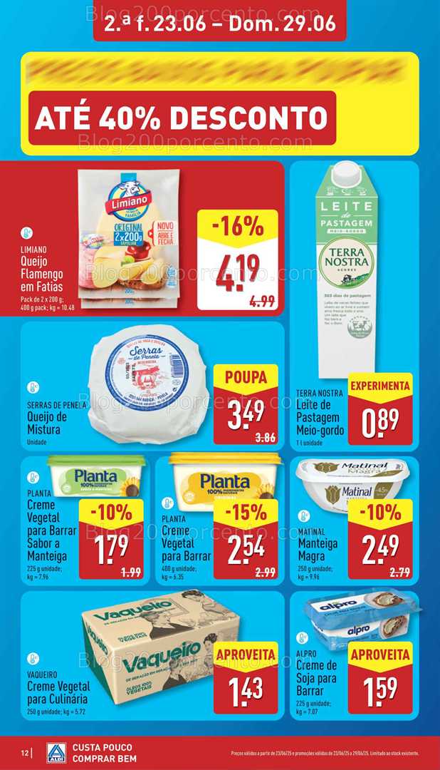 Antevisão Folheto ALDI Promoções de 23 a 29 junho all