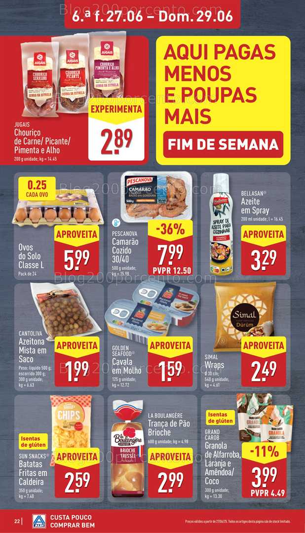 Antevisão Folheto ALDI Promoções de 23 a 29 junho all