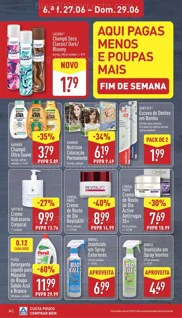 Antevisão Folheto ALDI Promoções de 23 a 29 junho all