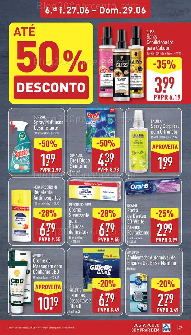 Antevisão Folheto ALDI Promoções de 23 a 29 junho all