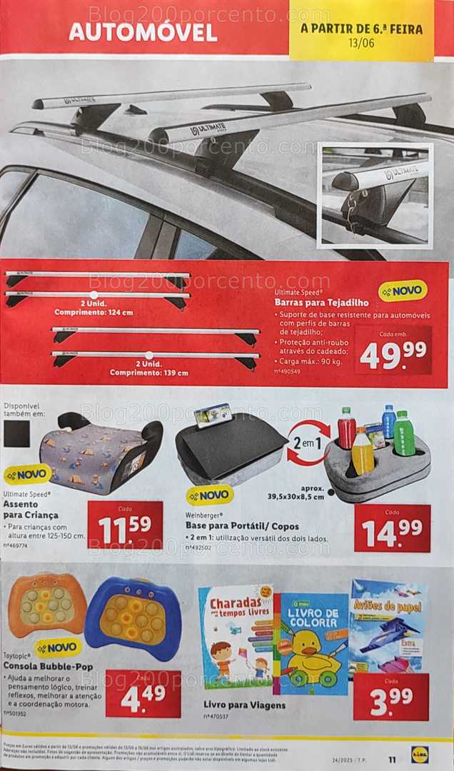 Antevisão Folheto LIDL Promoções de 9 a 19 junho all