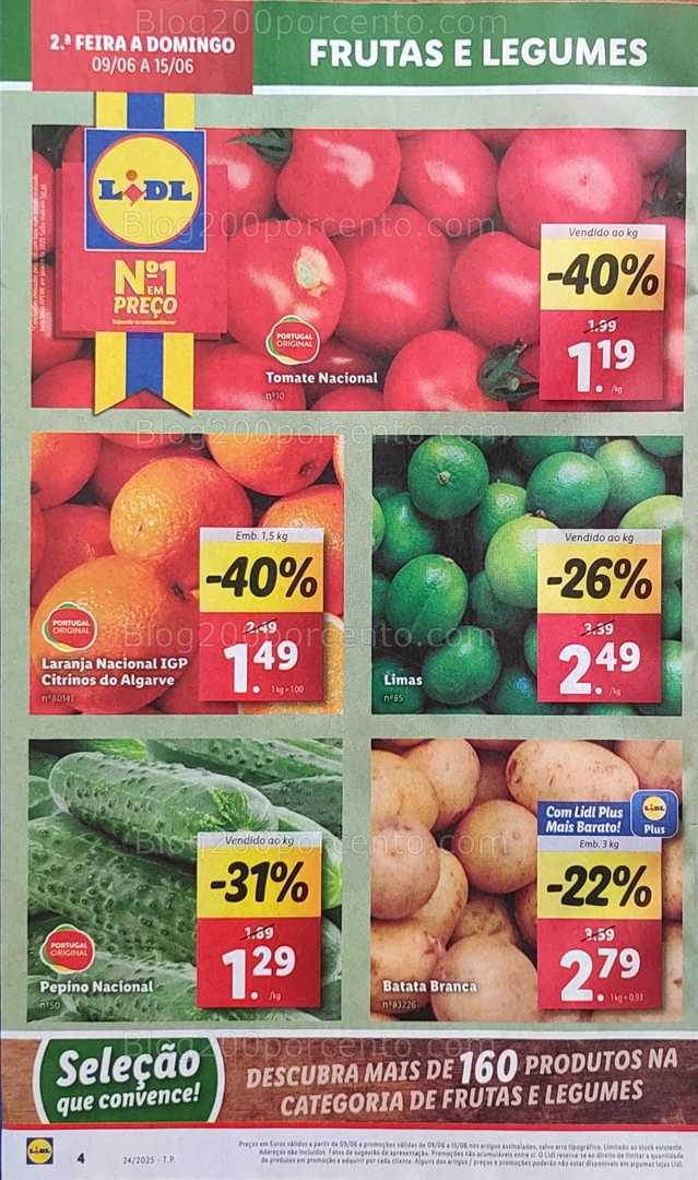 Antevisão Folheto LIDL Promoções de 9 a 19 junho supermercado