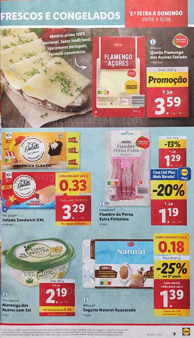 Antevisão Folheto LIDL Promoções de 9 a 19 junho supermercado