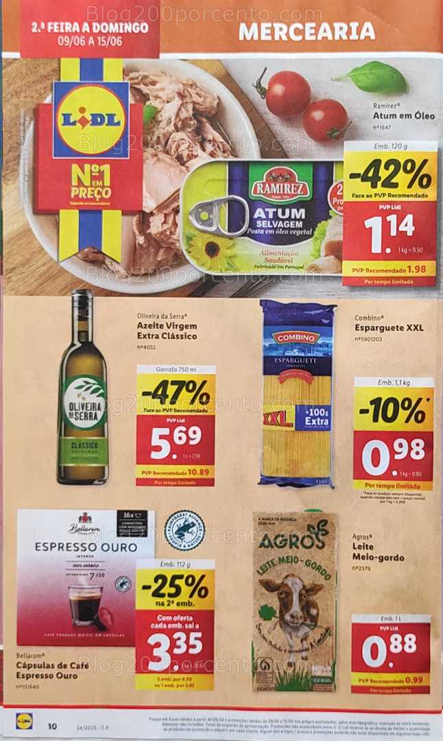 Antevisão Folheto LIDL Promoções de 9 a 19 junho supermercado