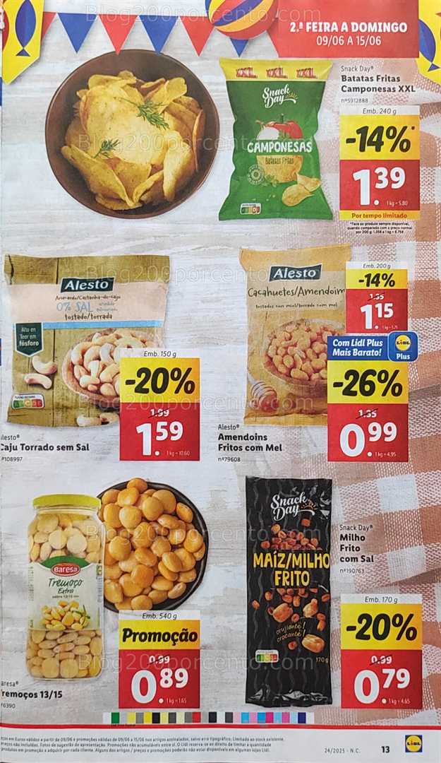 Antevisão Folheto LIDL Promoções de 9 a 19 junho supermercado