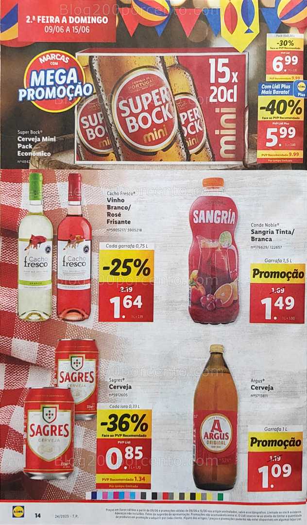Antevisão Folheto LIDL Promoções de 9 a 19 junho supermercado