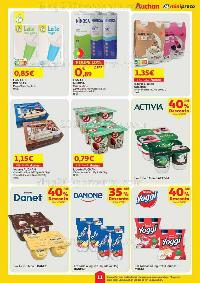 Antevisão Folheto MINIPREÇO - AUCHAN Promoções de 12 a 18 junho all