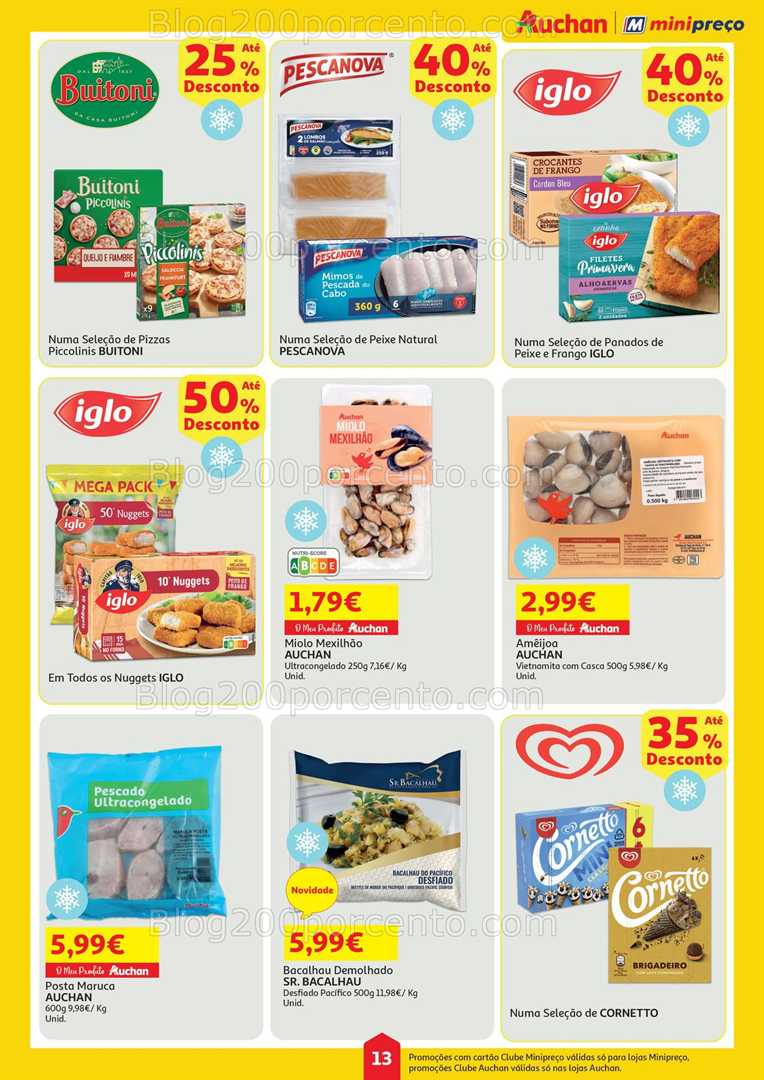 Antevisão Folheto MINIPREÇO - AUCHAN Promoções de 12 a 18 junho all