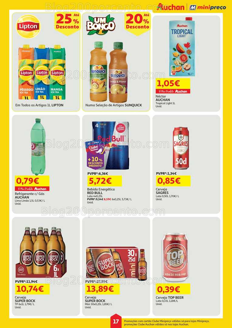 Antevisão Folheto MINIPREÇO - AUCHAN Promoções de 12 a 18 junho all