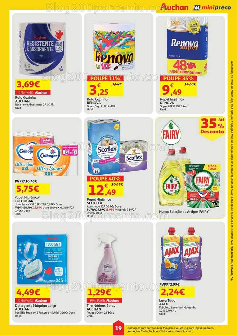 Antevisão Folheto MINIPREÇO - AUCHAN Promoções de 12 a 18 junho all