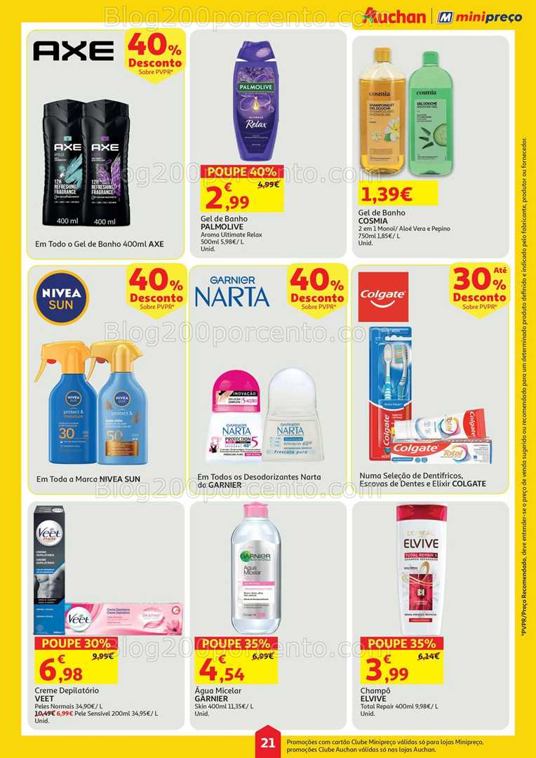 Antevisão Folheto MINIPREÇO - AUCHAN Promoções de 12 a 18 junho all