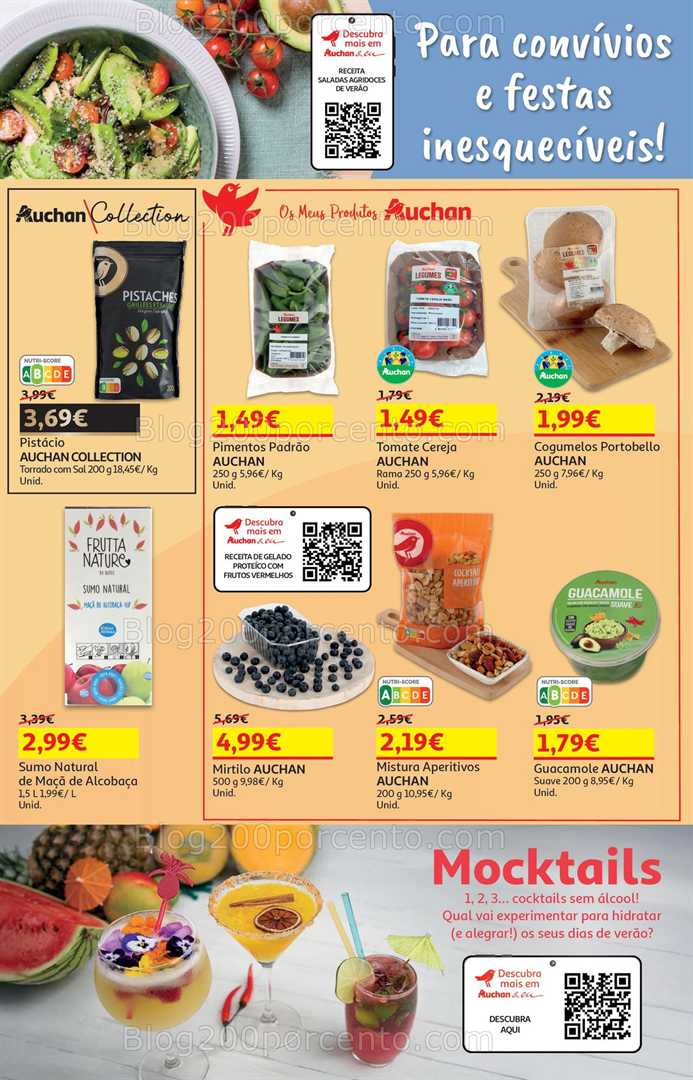 Antevisão Folheto AUCHAN Promoções de 18 junho a 7 julho all