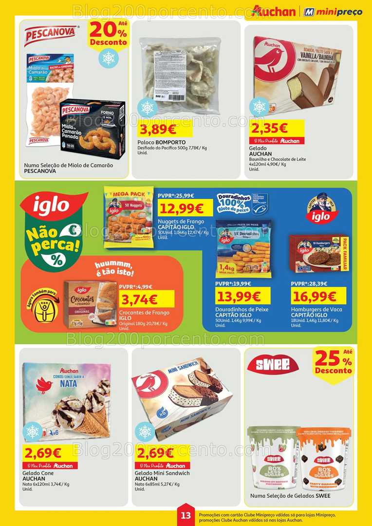 Antevisão Folheto AUCHAN - MINIPREÇO Promoções de 26 junho a 2 julho all