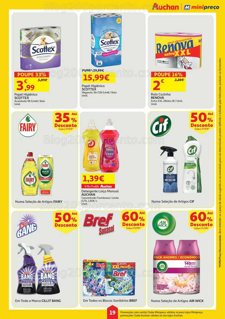 Antevisão Folheto AUCHAN - MINIPREÇO Promoções de 26 junho a 2 julho all