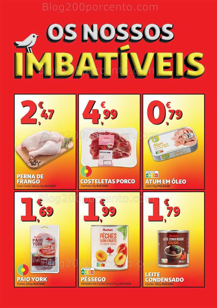 Antevisão Folheto AUCHAN - MINIPREÇO Promoções de 26 junho a 2 julho all