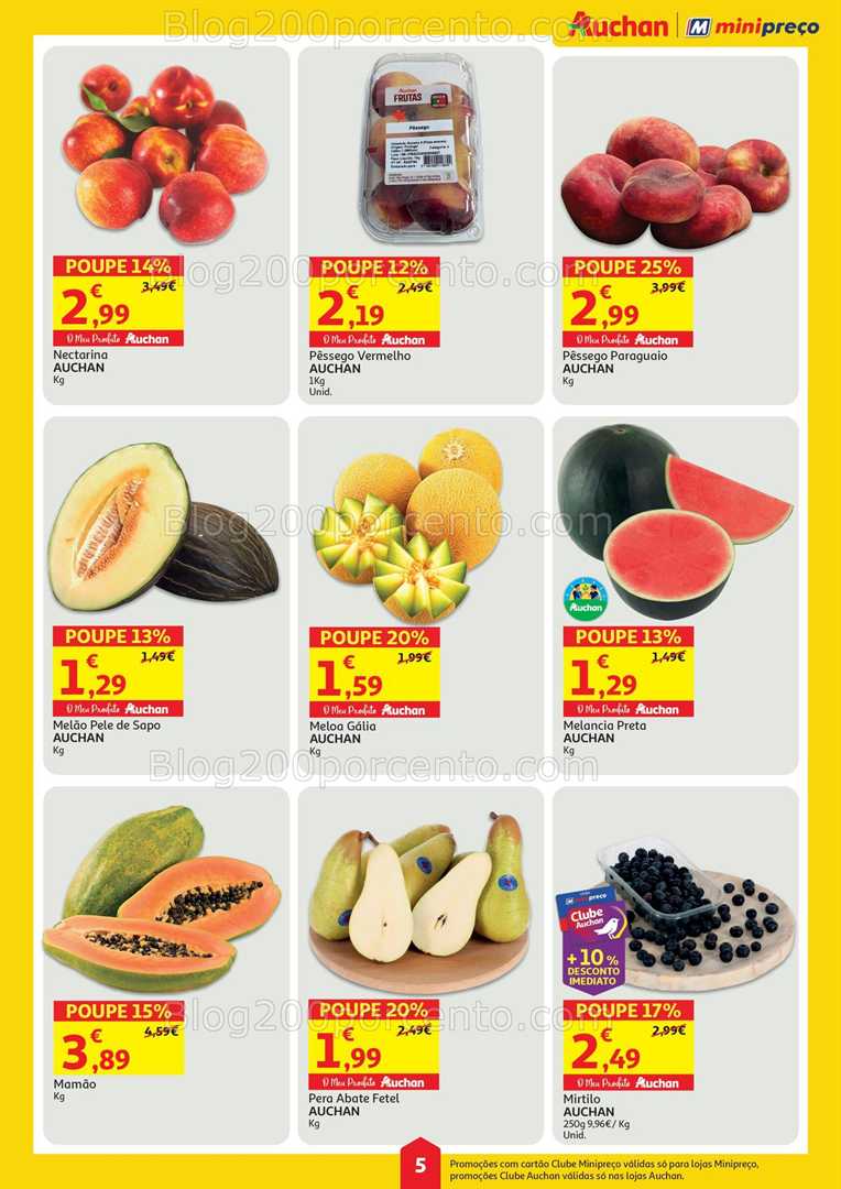 Antevisão Folheto AUCHAN - MINIPREÇO Promoções de 26 junho a 2 julho all