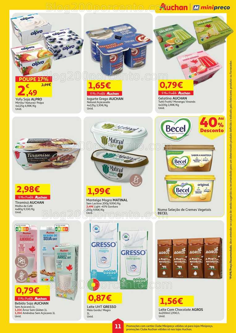 Antevisão Folheto AUCHAN - MINIPREÇO Promoções de 19 a 25 junho all