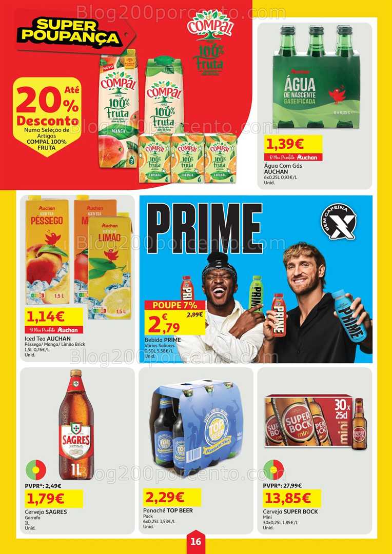 Antevisão Folheto AUCHAN - MINIPREÇO Promoções de 19 a 25 junho all