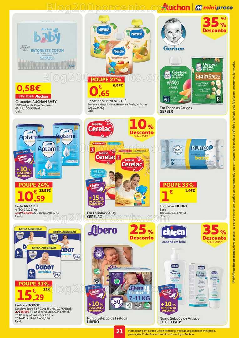 Antevisão Folheto AUCHAN - MINIPREÇO Promoções de 19 a 25 junho all