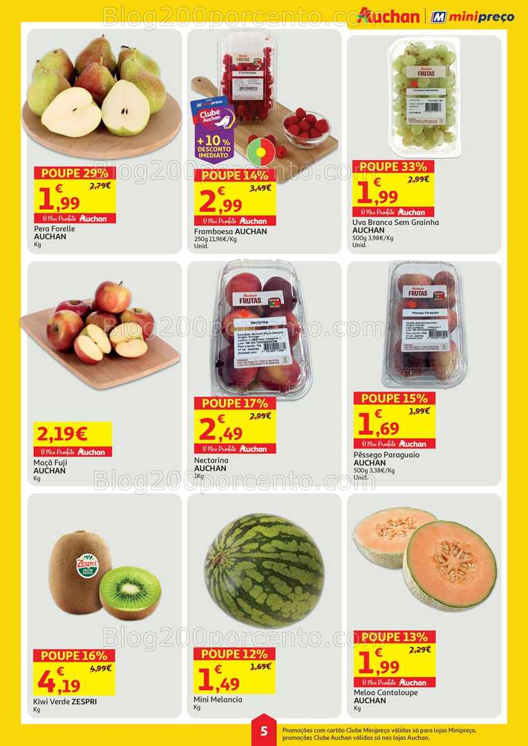 Antevisão Folheto AUCHAN - MINIPREÇO Promoções de 19 a 25 junho all