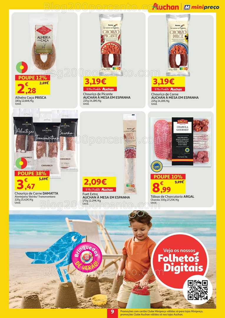 Antevisão Folheto AUCHAN - MINIPREÇO Promoções de 19 a 25 junho all