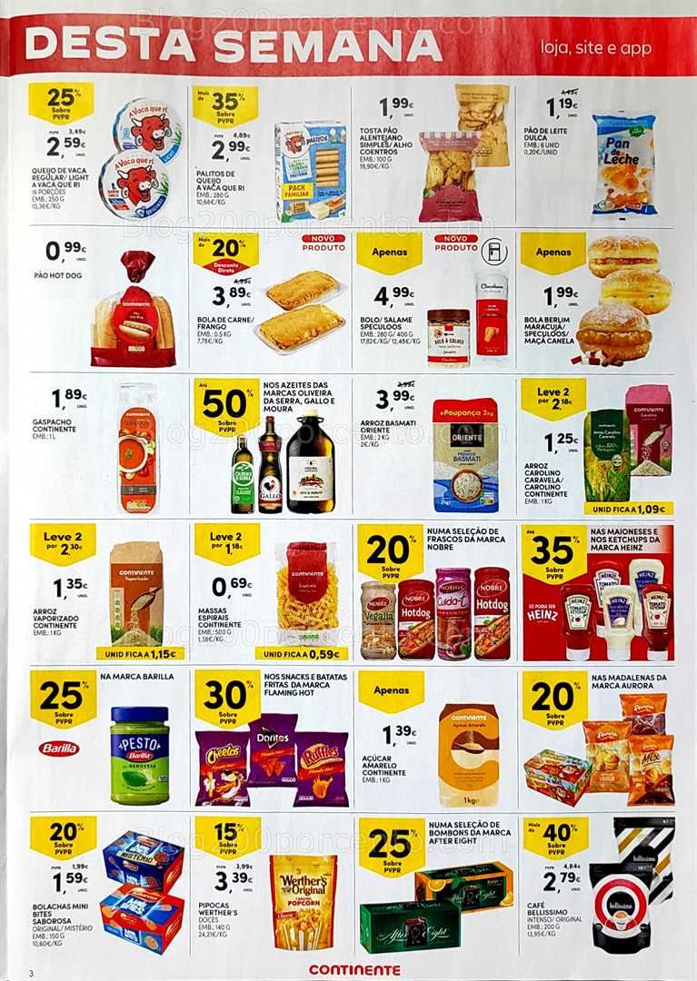 Antevisão Folheto CONTINENTE Promoções Fim de Semana - 13 a 16 junho all