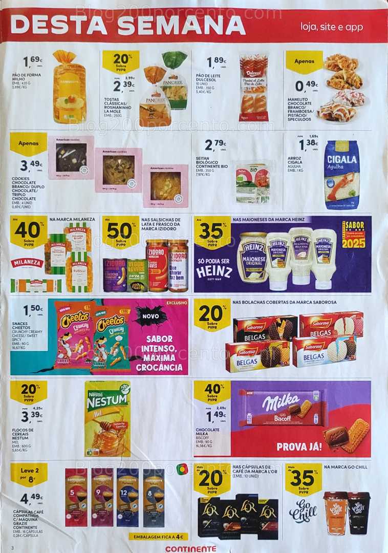 Antevisão Folheto CONTINENTE Promoções Fim de Semana - 20 a 23 junho all