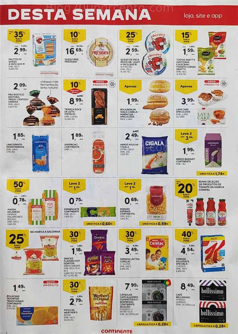 Antevisão Folheto CONTINENTE Promoções Fim de Semana - 6 a 9 junho all