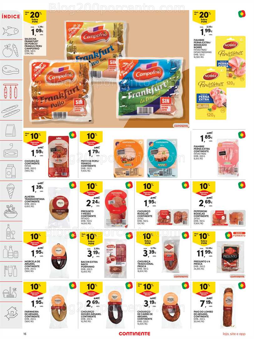 Antevisão Folheto CONTINENTE Promoções de 10 a 16 junho all