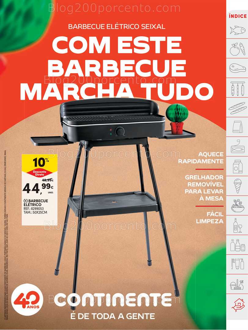Antevisão Folheto CONTINENTE Promoções de 10 a 16 junho bazar